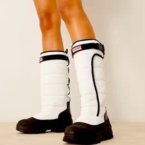 Tall Buckle Textile Synthetic Women's Snow Boots new with tags size 8 US